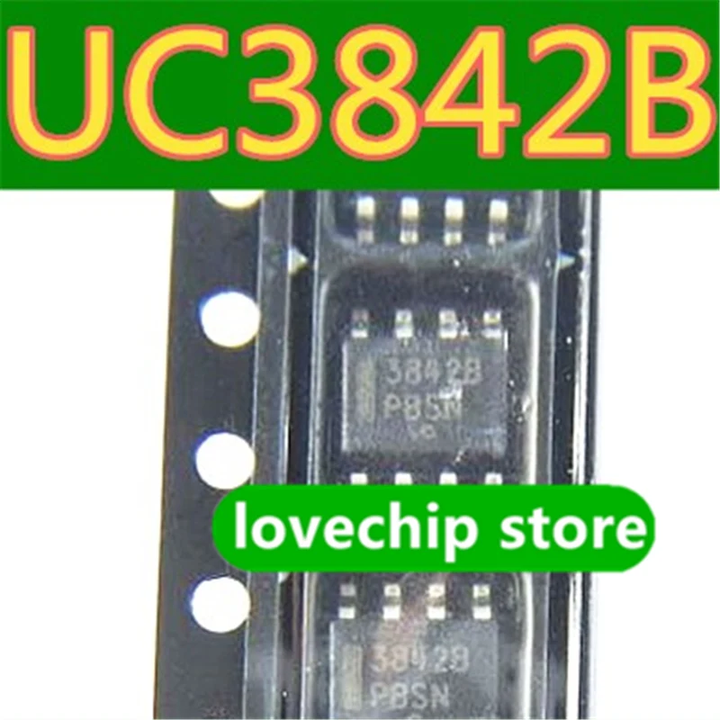5 бр. Абсолютно нов Оригинален UC3842BD1013TR UC3842B чип хранене СОП-8 Оригинален Чип ic Изображение 0