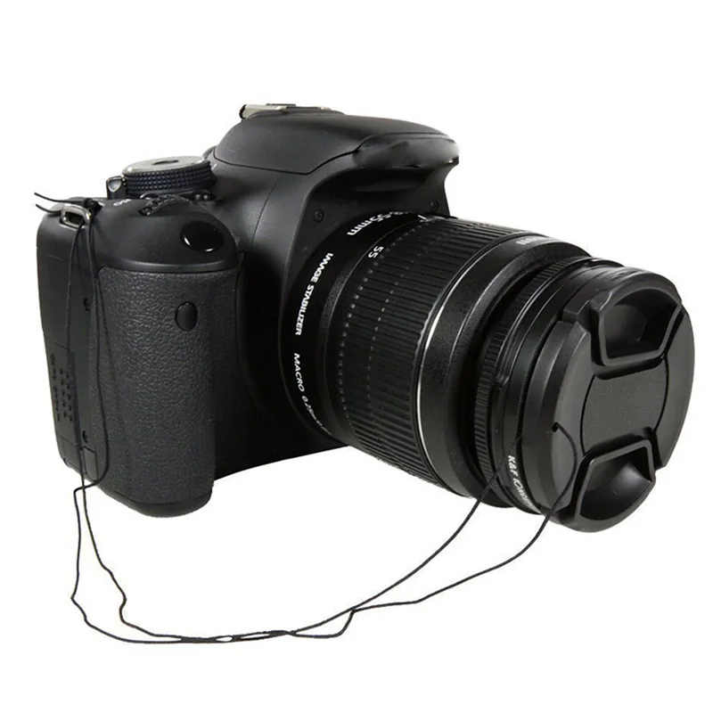 77 мм и Защитно Предния Капак сенник за обектив Капак на Обектива на Камерата, За Olympus, Fujifilm Nikon, Sony и Canon 800D 200D 80D 77D 7D, 60D 6D 5Ds 5D3 Mark IV Изображение 2