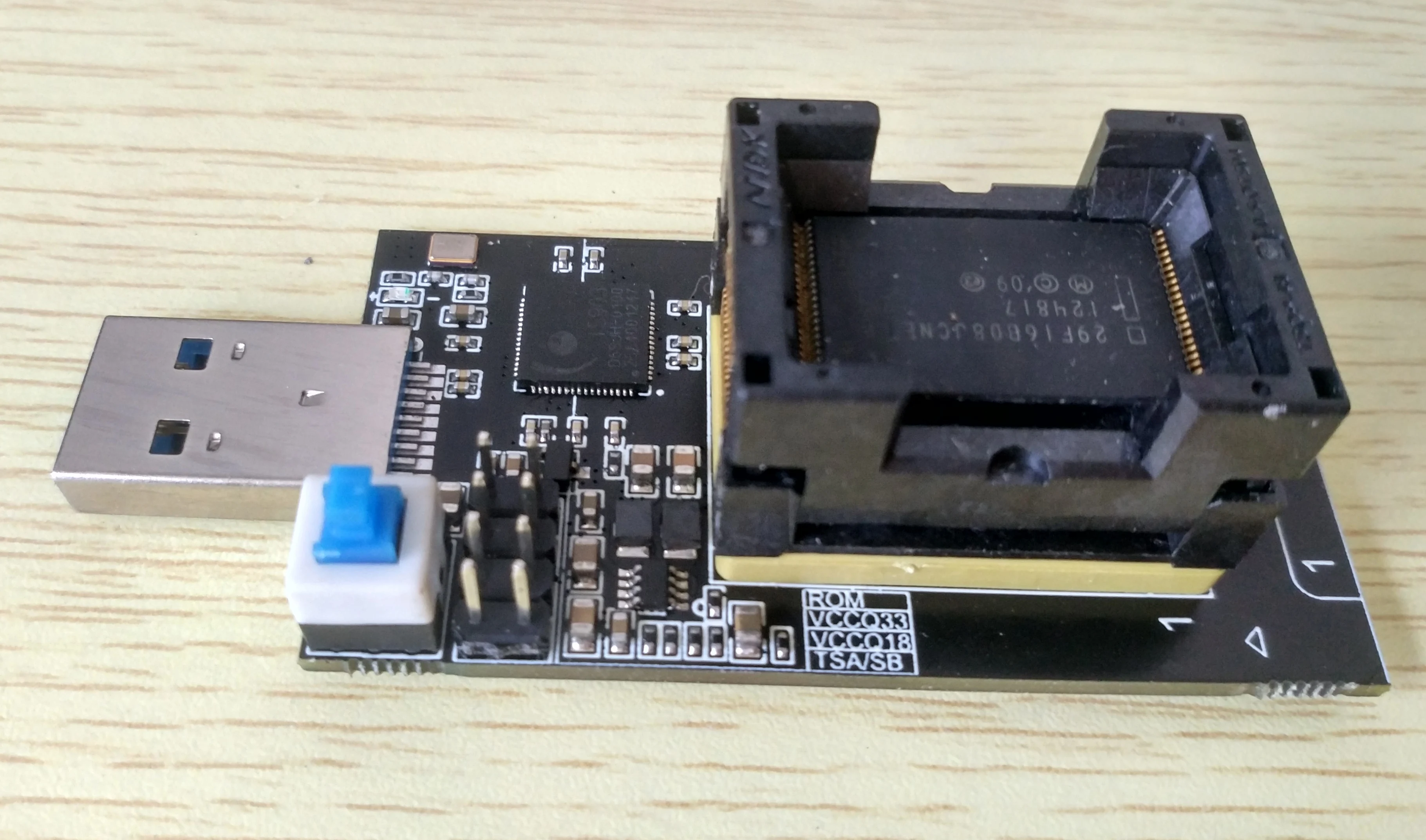 Is903 Тест-часова USB устройство Празен флаш памет Tsop48/BGA132/152 4CE Изображение 0