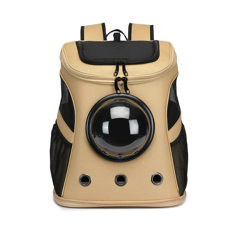 Portable Foldable Mesh Pet Carrier Дишаща Accesorios Para Honden Cats Dogs Backpack переноска за котки переноска за кучета Изображение 5