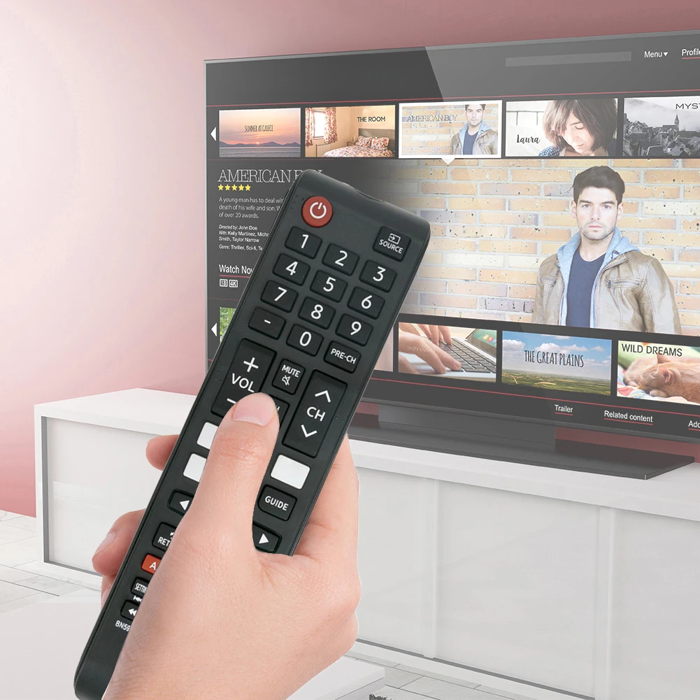 Дистанционно за управление на телевизор BN59-01315A, контролер Smart TV, с бутони за бърз достъп, инфрачервени резервни части за Samsung Smart TV Изображение 3