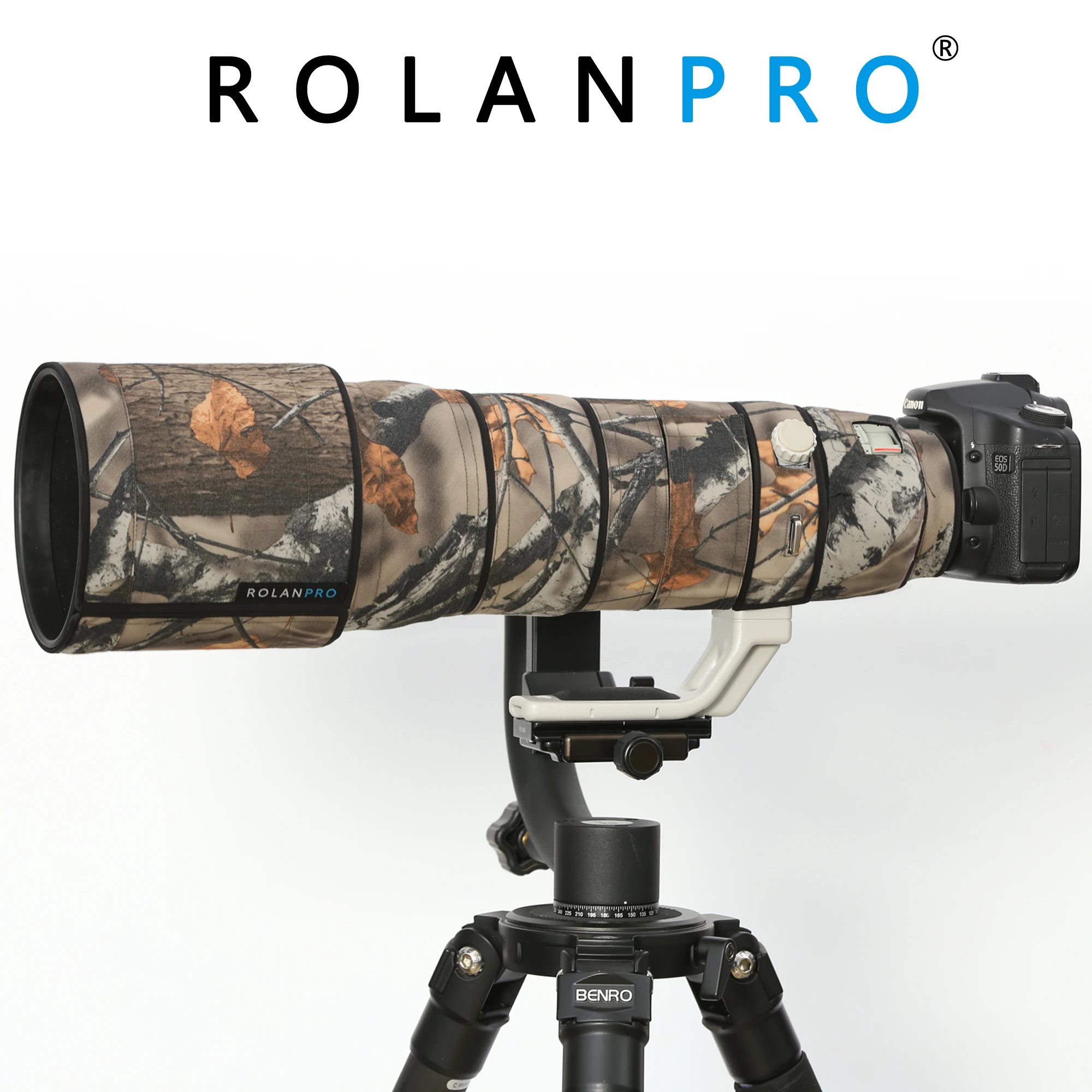 Капак на обектива ROLANPRO за Canon EF 200-400 мм f/4L IS USM Продължавам 1.4 X Камуфляжный обектив Дрехи, Дъждобран Ръкав Калъф за обектив за пистолет Изображение 0