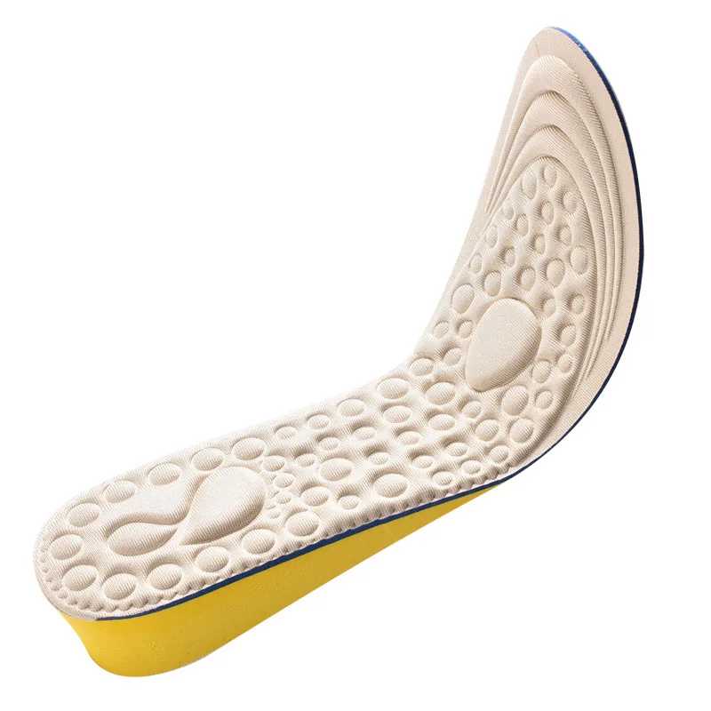 Които нарастване на стелка Спортна Амортизирующая уплътнение за обувки Дамски Впитывающая пот устойчива на плъзгане части за обувки и Аксесоари за обувки за бягане Изображение 4
