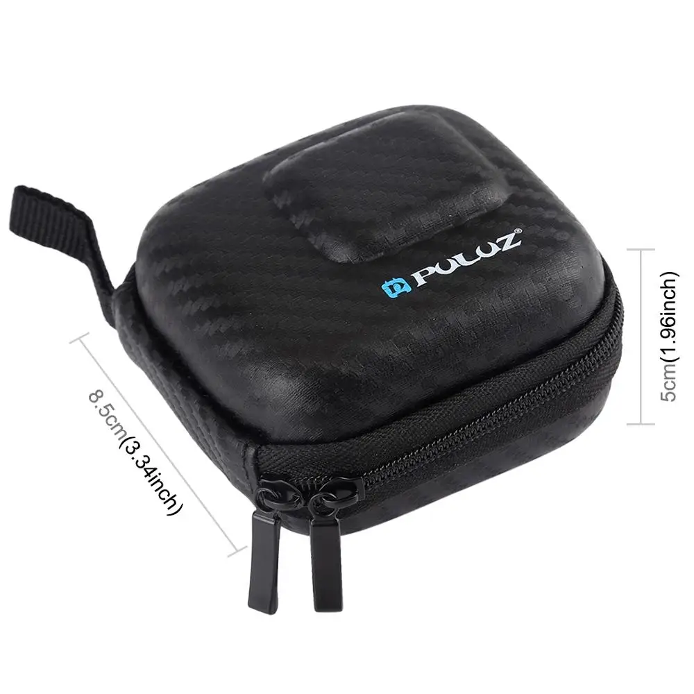 Мини-преносима чанта за съхранение от въглеродни влакна PULUZ за екшън камери DJI OSMO Изображение 1