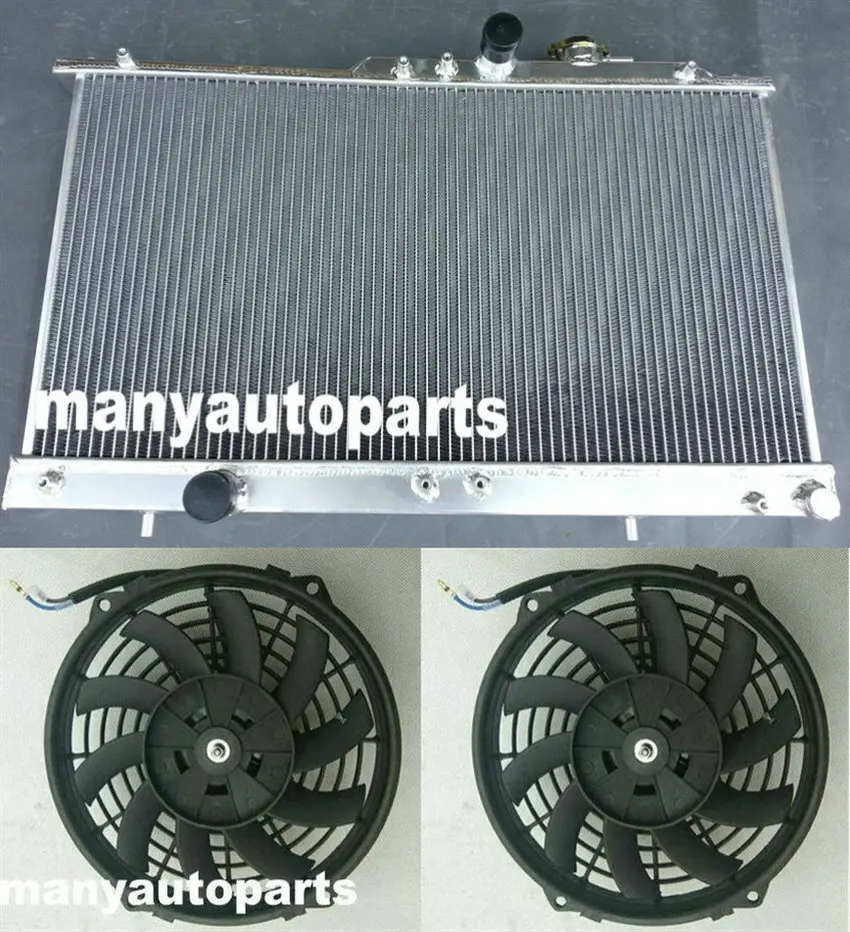 Нов алуминиев радиатор за Mitsubishi Eclipse GT V6 3.0 L 2000-2005 01 02 03 04 MT Изображение 1