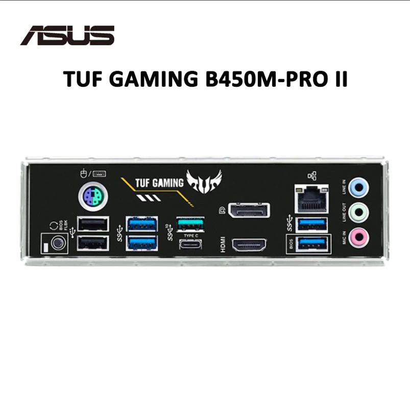 НОВАТА дънна Платка на ASUS TUF GAMING B450M PRO ⅱ + процесор AMD Ryzen 7 5700G ах италиански хляб! r7 5700G с жак AM4 без охладител Изображение 4