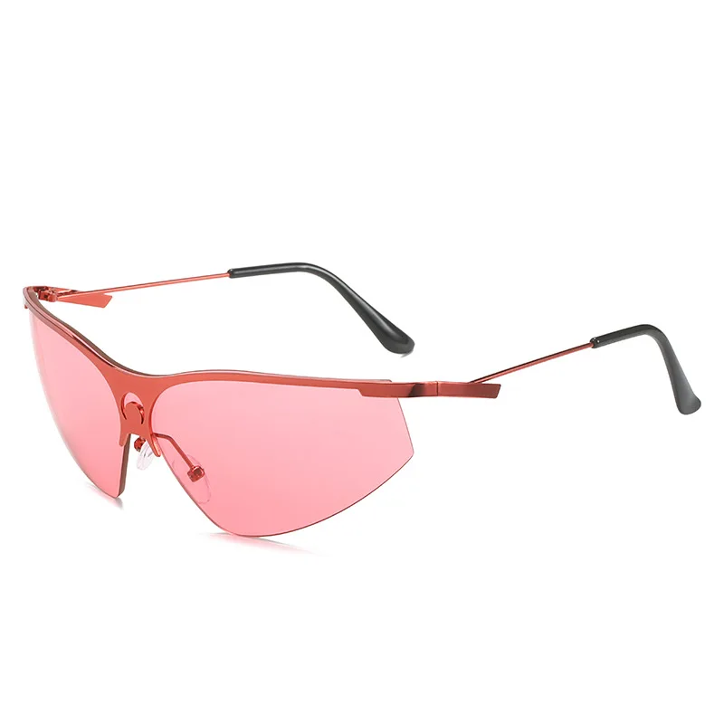 Нови Прозрачни дамски спортни слънчеви очила в стил пънк, ретро, мъжки слънчеви очила за шофиране на открито, слънчеви очила с океанскими лещи UV400 Изображение 0