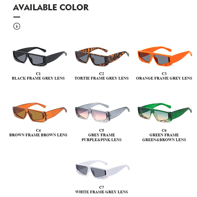 Нови слънчеви очила с диаманти, женски vintage слънчеви очила, дамски луксозни нюанси за мъже, модната марка, дизайнерски трендови продукти Longkeeper Изображение 5