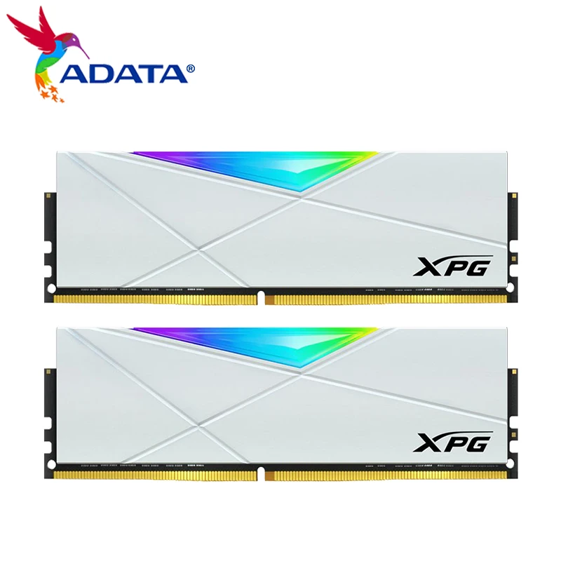 Оригинален Ram Adata XPG SPECTRIX D50 DDR4 3200 Mhz RGB Модул Памет 8GBX2 16GBX2 32GBX2 Десктоп Оперативна Памет ram ddr4 За Работния Плот Изображение 2