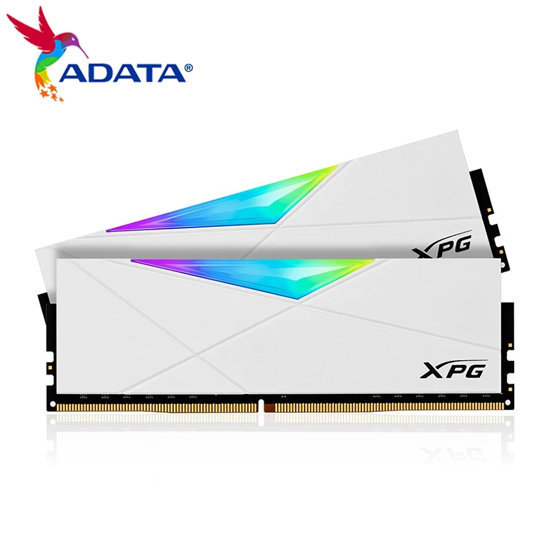 Оригинален Ram Adata XPG SPECTRIX D50 DDR4 3200 Mhz RGB Модул Памет 8GBX2 16GBX2 32GBX2 Десктоп Оперативна Памет ram ddr4 За Работния Плот Изображение 4